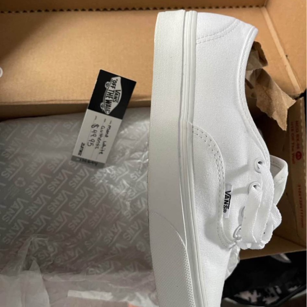 Vans Authentic White Sneakers